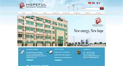 Desktop Screenshot of hopefulenergy.com